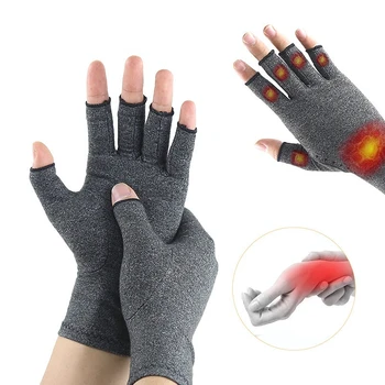 1 Par Kompression Gigt Handsker Håndled Støtte Joint Pain Relief Hånd Tandbøjle Kvinder Mænd Therapy-Armbånd-Komprimering Handsker