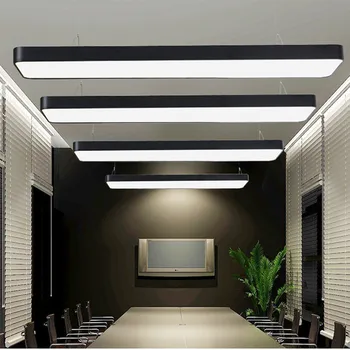 110V 220VLED Loft Lampe kan Dæmpes, overflademontering Panel Rektangel Armatur Soveværelse, Stue, Kontor loftsbelysning til Køkken