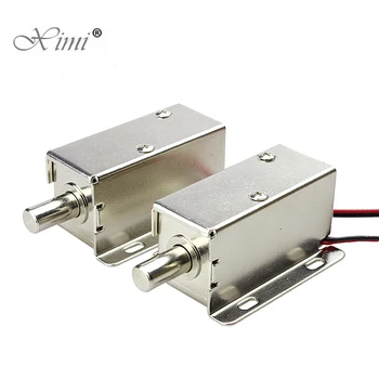 12V eller 24V DC mini el-lille metal bolt lås magnetisk for skuffe skab skab