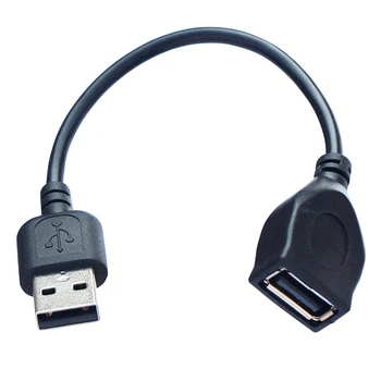 15cm USB 2.0-EN Mandlig og Kvindelig Udvidelse Adapter Kabel