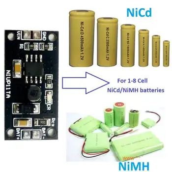 1S - 8 Cell NiCd-NiMH Batteri Oplader Opladning Modul Bestyrelsen 2S 3S 4S 5S 6S 7S 1,2 V 2.4 3.6 V V 4,8 V 6V 7,2 V 8.4 V 9,6 V batterier