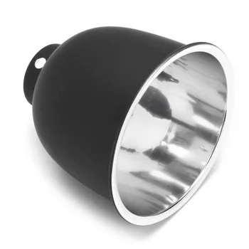 1STK Krybdyr Lampen Holder Varmen Dome Aluminium UVB-Pære Lys Holder Klip til Krybdyr Pet Reflektor Valgfri Støtte Beslag Sort