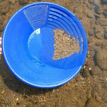 1STK Plast plade af guld udendørs bassin guld minedrift plade floden efterforskning af guld vask udstyr