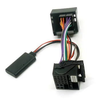 1pc Bil Bluetooth-Audio-AUX-Kabel-Big Plug Adapter 12-pin Indvendigt Tilbehør Til BMW E60 E63, E64 E61 E62 CD