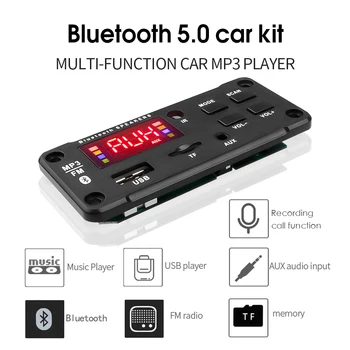2*25W Bluetooth Håndfri MP3-Afspiller, Forstærker Modul WMA-Dekoder Bestyrelsen USB-TF FM-Radio Bil Højttaler Trådløse Lyd Modtage Kit