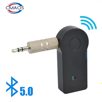 2 i 1 Trådløs Bluetooth-5.0-Modtageren Sender Adapter 3,5 mm Stik Til Bilen, Musik, Audio-Aux-A2dp Hovedtelefon Modtager Håndfri