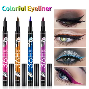 2023 Kvinder Flydende Eyeliner Pen Vandtæt Langvarig Hurtig Tørring Glat Makeup, Skønhed Mat Eyeliner Stempel Eye Pencil YZL9