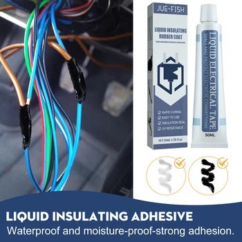 30/50 ML Flydende Isolerende Høj Temperatur Lim Vandtæt Anti UV-Lampe, Bord Isolering Elektrisk Fugemasse Flydende Tape Pasta