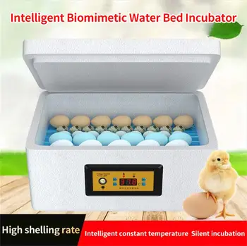 32 Æg Inkubator Smart Kylling Hatcher Goose Due Vagtler Fugl Automatisk Inkubation Maskine Vandseng Æg Inkubator EU Stik