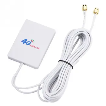 3m Kabel 3g 4g LTE Antenne med Høj Forstærkning For Huawei LTE-Modem med Router Aerea Con SMA Connettore Vandtæt Tape med Dual RG174