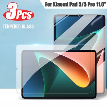 3pcs 9H Hærdet Glas Skærm Protektor Til Xiaomi Pad 5 Pro 11.0 2021 Glas Beskytter Mi pad5 11