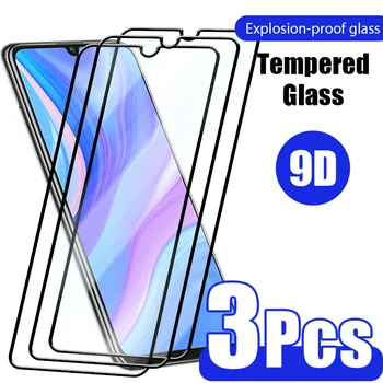 3pcs Hærdet Glas til Huawei P50 P40 P30 Lite P20 Pro S Smart S Z 2021 2020 2019 Glas til Huawei Y9 Y6 Y7 Y5 2019 Y7p Y8p Y6p