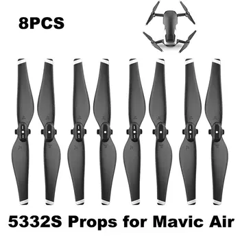 4 Par 5332S Propel til DJI Mavic Luft Drone Quick Release Blade 5332 Rekvisitter Holdbar Reservedele Udskiftning af Tilbehør Fløj