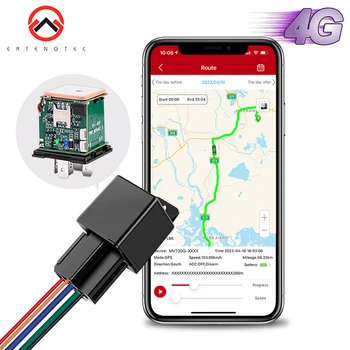 4G GPS Tracker til Bil MiCODUS MV730G 9-95V afskåret Brændstof Motor På Ryste Alarm Anti-tyveri Relæ GPS Tracking-Enhed Gratis APP