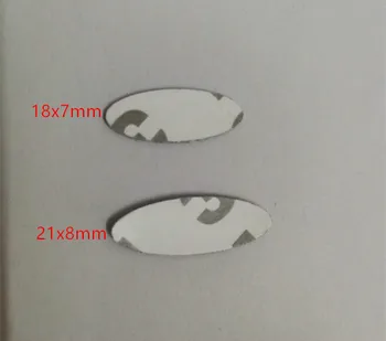 5X Erstatning For FORD Bil emblem insignier 18*7mm 21*8 mm Aluminium DIY mærkat-TASTEN LOGO