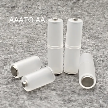 AAA Til AA Størrelse Batteri Converter Adapter Batterier Holder Holdbare Sag Switcher