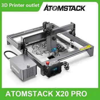 ATOMSTACK X20 Pro Laser Effekt 130 W Laser Gravering CNC Engraver Støtte Offline Gravering Indbygget i Air Hjælpe