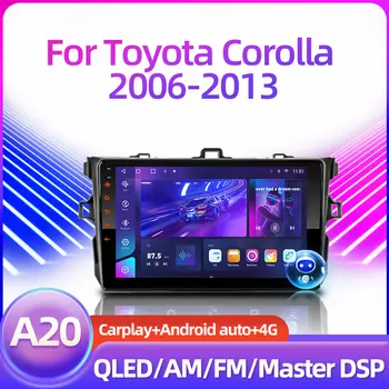 Android 12 8 Core Bil Radio for Toyota Corolla E140/150 2007 2008 2009 2010 2011 2012 2013 Multimedia-Afspiller, 2-Din DVD-Højttalere