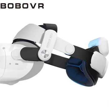 BOBOVR M2pro Elite Strop til Oculus Quest 2 Batteri Halo Rem BOBOVRF2 Loftvifte Ingen Tåge Linse Acf til Quest 2 med Facial Læder Pad