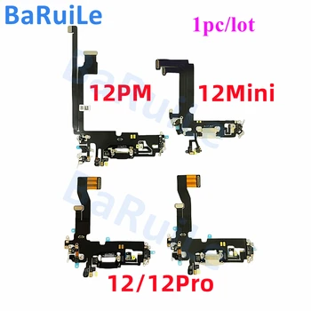 BaRuiLe 1stk Opladning Flex Kabel til iPhone 14 Plus 11 12 13 Pro Max antal SE 2020 Dock-Stik USB Oplader Port Bånd