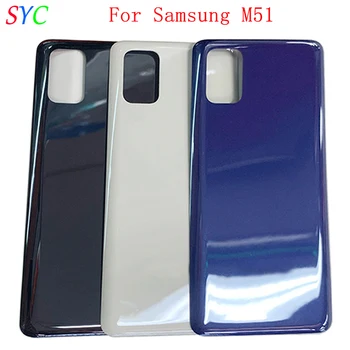 Bageste Panel, Batteri Cover Boliger Tilfældet For Samsung M51 M515F Back Cover med Logo Reservedele