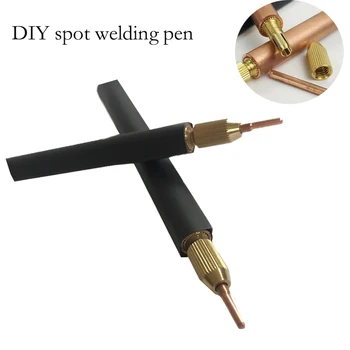 Batteri punktsvejsning Pen Håndholdte Kobber Bælte 3mm Core DIY Punkt Touch Pen Tråd Fast til Batteriet punktsvejsning Tilbehør