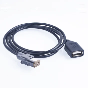 Bil Aux Audio Input Medier Data Wire Stik Til USB Adapter Conector For Toyota NHZN-W60G NHZN-X61G