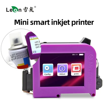 Bærbare Mini Inkjet Printer Produktion Dato, Batch Nummer QR-Kode Hurtig Tør Permanent Blæk Emballage Pose, Flaske Cap Udskrivning