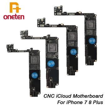 CNC-ID Bundkort Til iPhone 7 8 Plus iCloud Bundkort Swap Fjernet Baseband CPU Logic Board Med Uden Nand