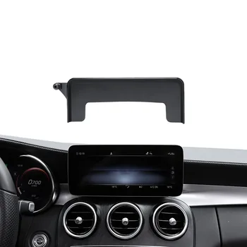 Car Mount Phone Holder Navigation Skærmen Fast Mobiltelefon Holder Til Mercedes Benz GLC 2016-2022 X253 Klasse C W205 2015-2022