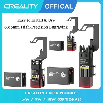 Creality Laser Gravering Modul Kit 5W 10W 1.6 W 0.06 mm Høj Præcision 3D-Printer Reservedele til Ender 3 / Neo / S1 Serie CR-10-Mini