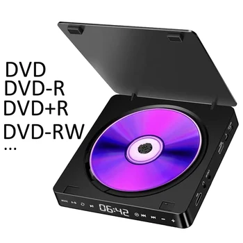 DVD-Afspiller CD-VCD-HD 1080P-Opløsning PortablePlayer Understøtter HDMI og AV-Output-Porte Egnet til Projektorer Smart TV
