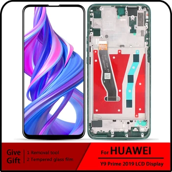 For Huawei Y9 Prime 2019/S Smart Z LCD-Skærm STK-LX1 Touch Screen Digitizer Assembly dele+værktøjer