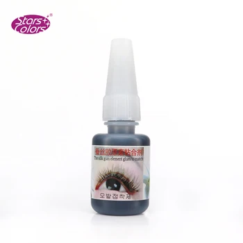 For Praksis 15 ml Vand bevis Silke Eyelash Adhesive Lim Mørke Tone og Klar Sort Gummi Latex Eyelash Glue