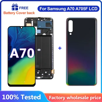 For Samsung Galaxy A70 LCD-Skærm Touch screen Digitizer Assembly Erstatning For Samsung Galaxy A70 A705FN A705F LCD-Skærm