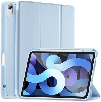For iPad Luft 4 5 10.9 Tilfælde 2022 Silikone Stå Cover til iPad Pro 11 2020 2021 10 Generation af Mini 6 Blyant Indehaveren Case Cover