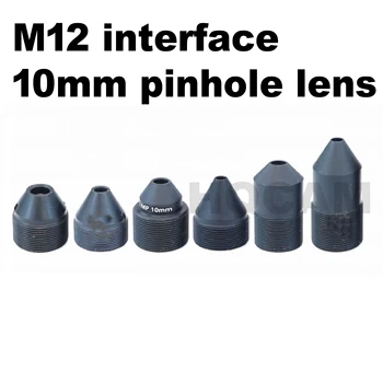 HD 2.0 Megapixel 3MP 10mm Linse M12 Pin hul Linse, der er Bygget med IR-Filter for Sikkerhed CCTV-Kameraer CCD, CMOS, Mount M12*P0.5, F1.6