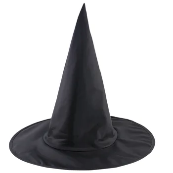 Halloween Witch Hat Mænds Og Kvinders Uld Strik Hat Mode Solid Hat Diversificeret Langs Hat Halloween Kæreste Gaver HOT