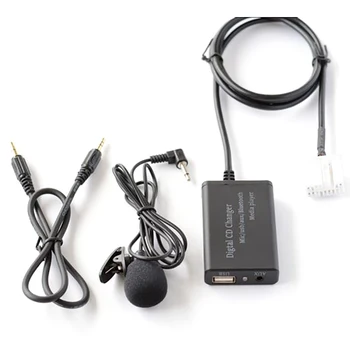 Hands-Free USB-AUX Bluetooth-Kompatibel Bil Digital Music Cd-Skifter-Adapter Til Honda Accord Civic