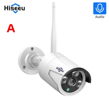 Hiseeu 1536P Trådløst IP-Kamera 3,6 mm Linse Vandtæt Sikkerhed WiFi Kamera til Hiseeu Trådløst CCTV System-Kits IP-Pro APP Udsigt