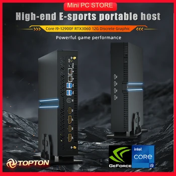 Hot 13 Gen Mini-Vært Intel i9 12900F i7 13700F Mini-PC Nvidia RTX 4060 8G 3060 12G PCIE4.0-Vinduer 11 Gaming PC WiFi6