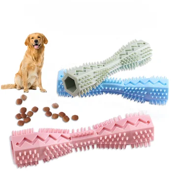 Hunde Hvalp Holdbar Tygge Legetøj Pet kindtænder Rengøring Af Interaktive Dog Tandbørste Legetøj til Små Hunde Toy Dental Mascotas