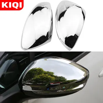 KIQI ABS Chrome bakspejlet Beskyttelse Cover Strimler Passer til Peugeot 308 308s Chrome 2014 - 2019 Rear View Mirror, der Dækker Trim