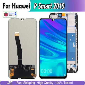 LCD-For Huawei S Smart 2019 Skærm Touch screen Digitizer Assembly For POT-LX1,POT-LX1AF,POT-LX2J,POT-LX1RUA,POT-LX3 Reparation Par