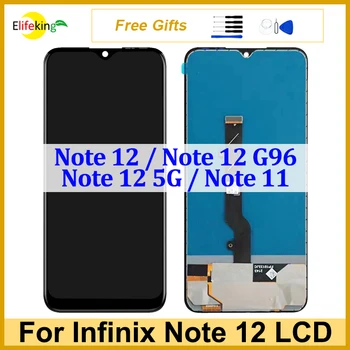 LCD-For Infinix Note 12 X670 / Note 12 G96 / Note 12 5G X671 Displayet Tryk på Skærmen For Infinix Note 11 X663 Digitizer Assembly