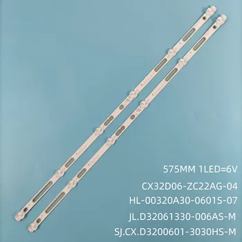 Led подсветка SJ.CX.D3200601-3030HS-M HL-00320A30-0601S-03 Telefunken tf-led32s62t2 TF-LED32S85T2S TF-LED32S90T2 TF-LED32S66T2S