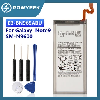 Lithium Batteri EB-BN965ABU Til Samsung Galaxy Note9 Note 9 SM-N9600 N960F N960U N960N N960W 4000mAh