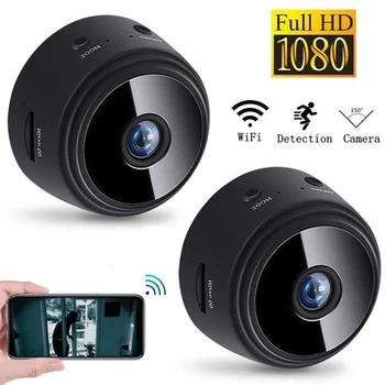 Mini-A9-Kamera WiFi Wireless 1080p Video Optager Hjem Videokamera Sikkerhed overvågningskameraer