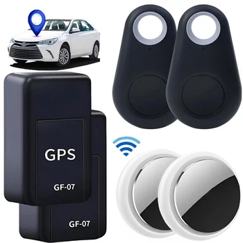 Mini KÆRESTE-07 GPS SIM-Besked Positioner Real Time Tracking Anti-Tyveri Anti-tabte Bil Tracker-Tasten Pet Locator Stærke Magnetiske Montere