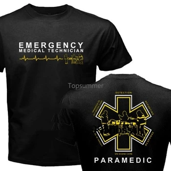 Nye Stolt Paramediciner Emt Emergency Medical Technician Medic Redde Grafisk T-Shirt